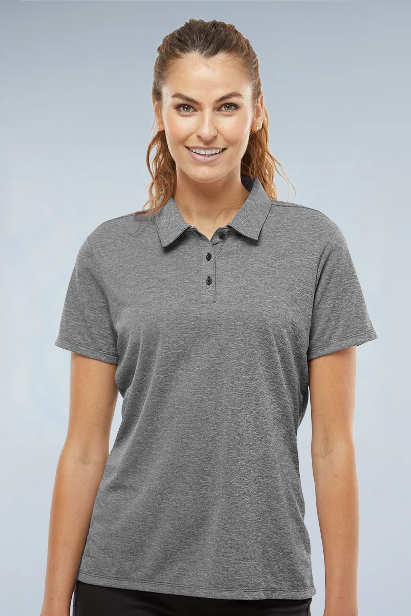 Adidas Women's Heathered Polo A583