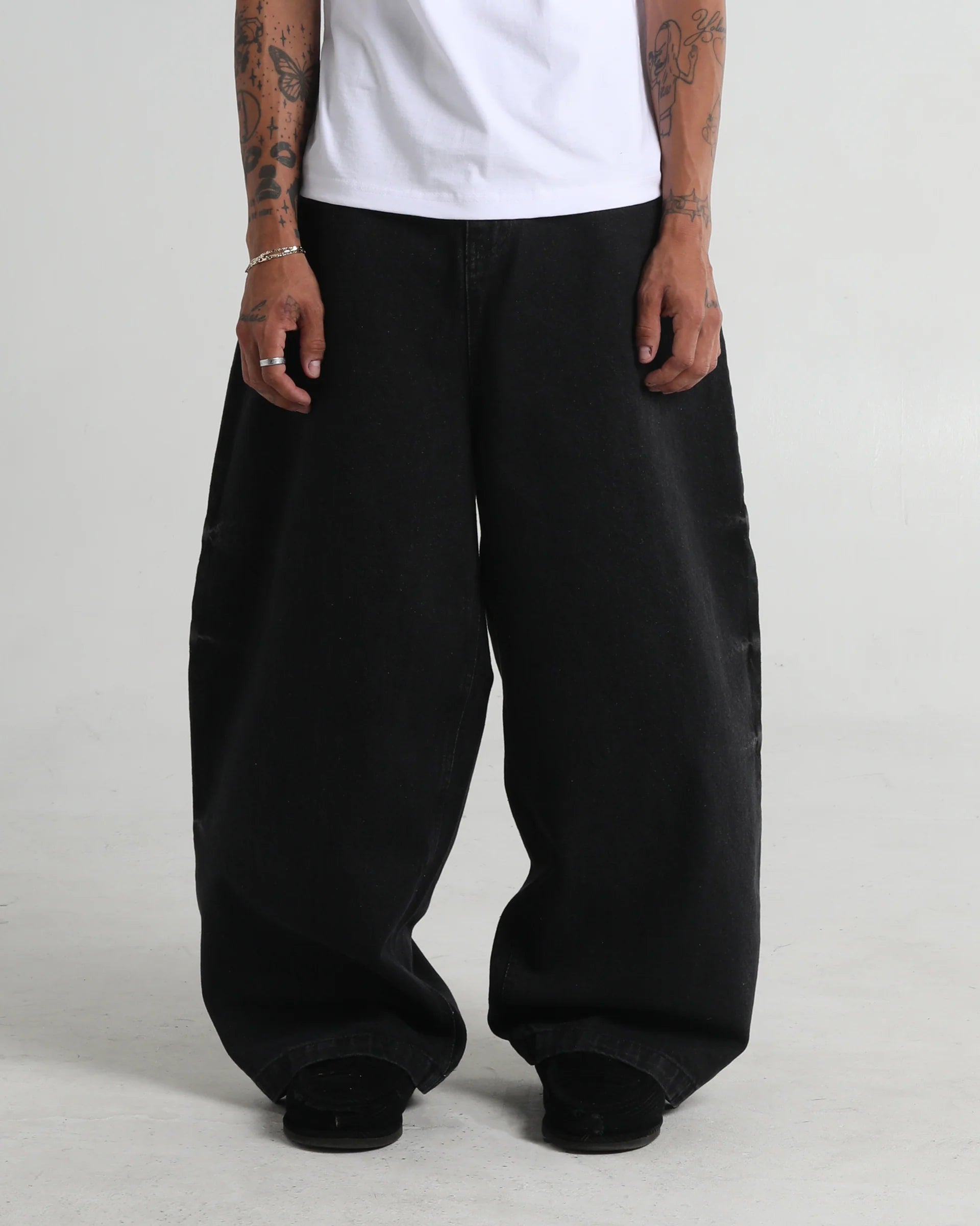 Shaka Wear Balloon Denim Pants