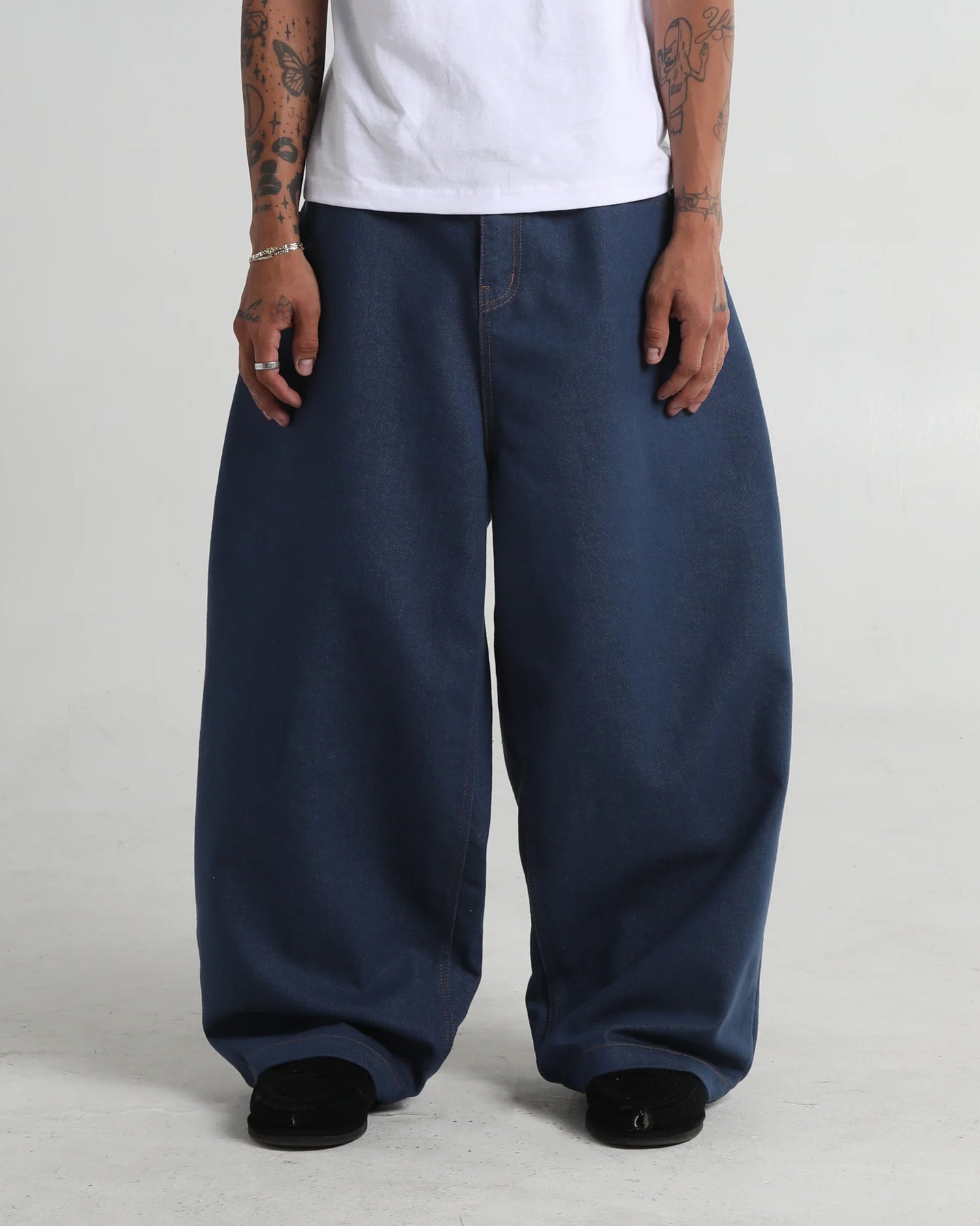 Shaka Wear Balloon Denim Pants