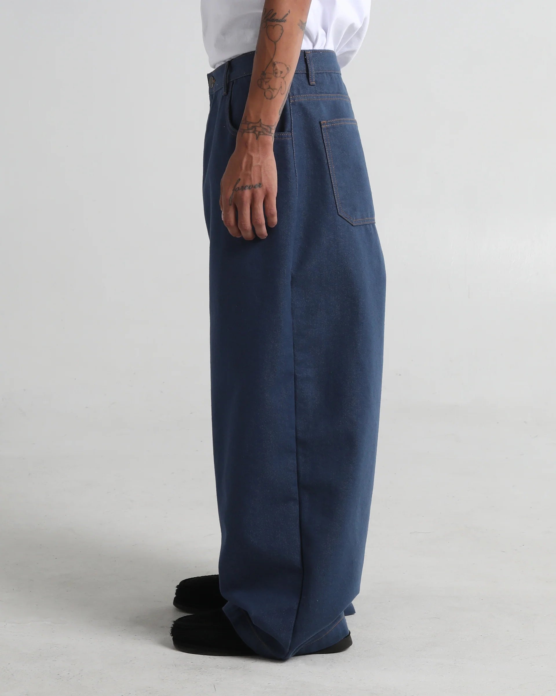 Shaka Wear Balloon Denim Pants
