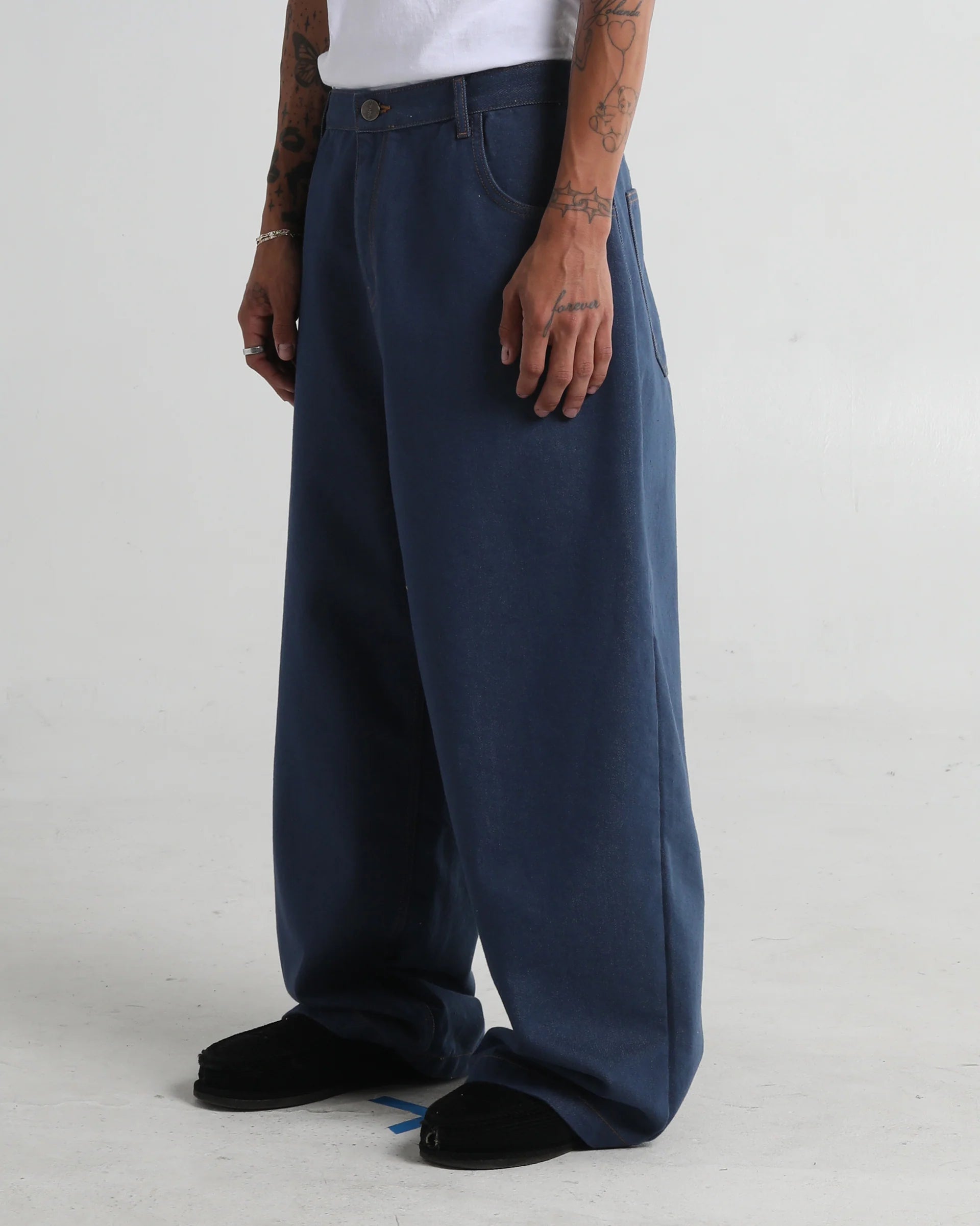 Shaka Wear Balloon Denim Pants