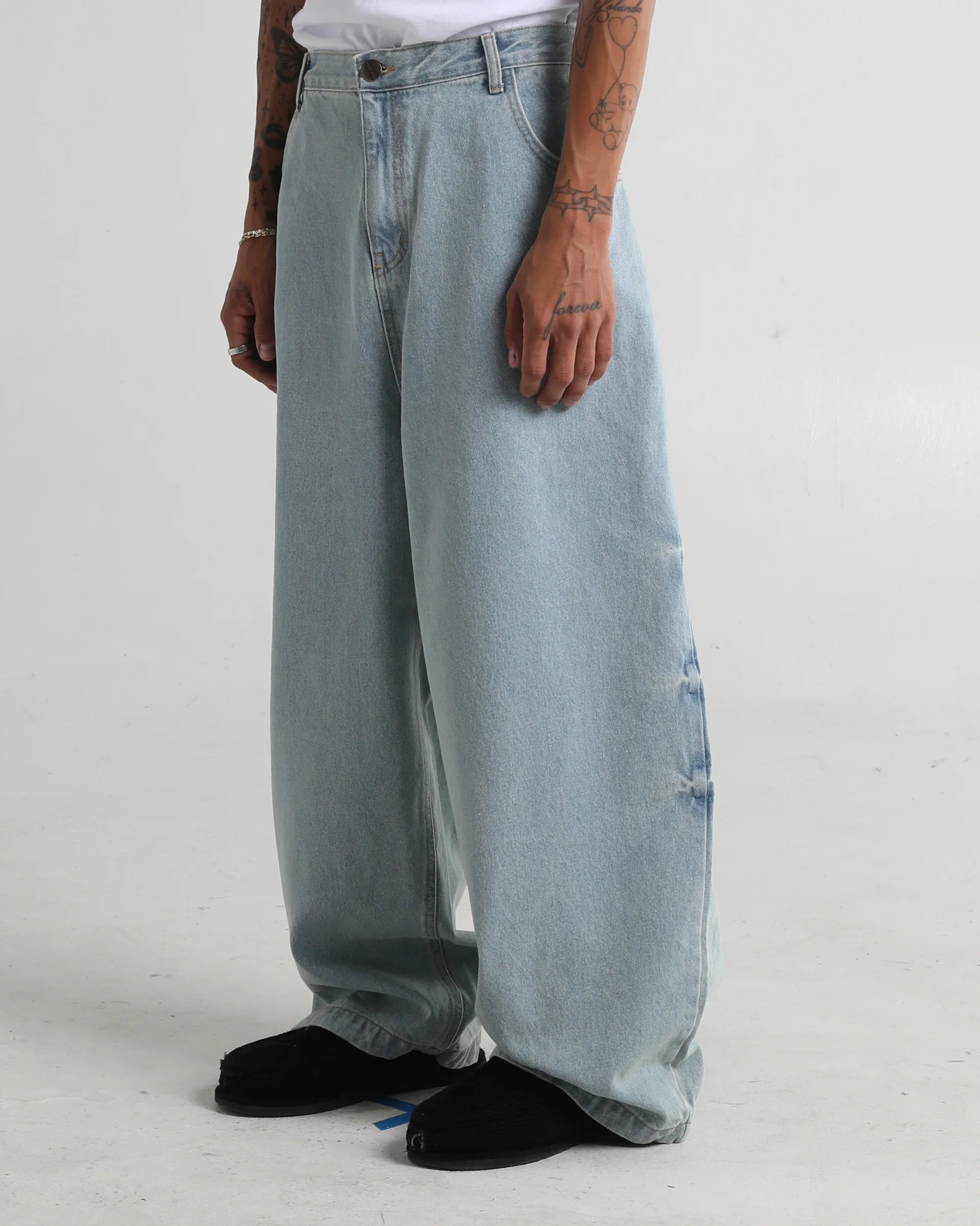 Shaka Wear Balloon Denim Pants