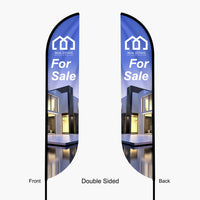 Feather Convex Flag
