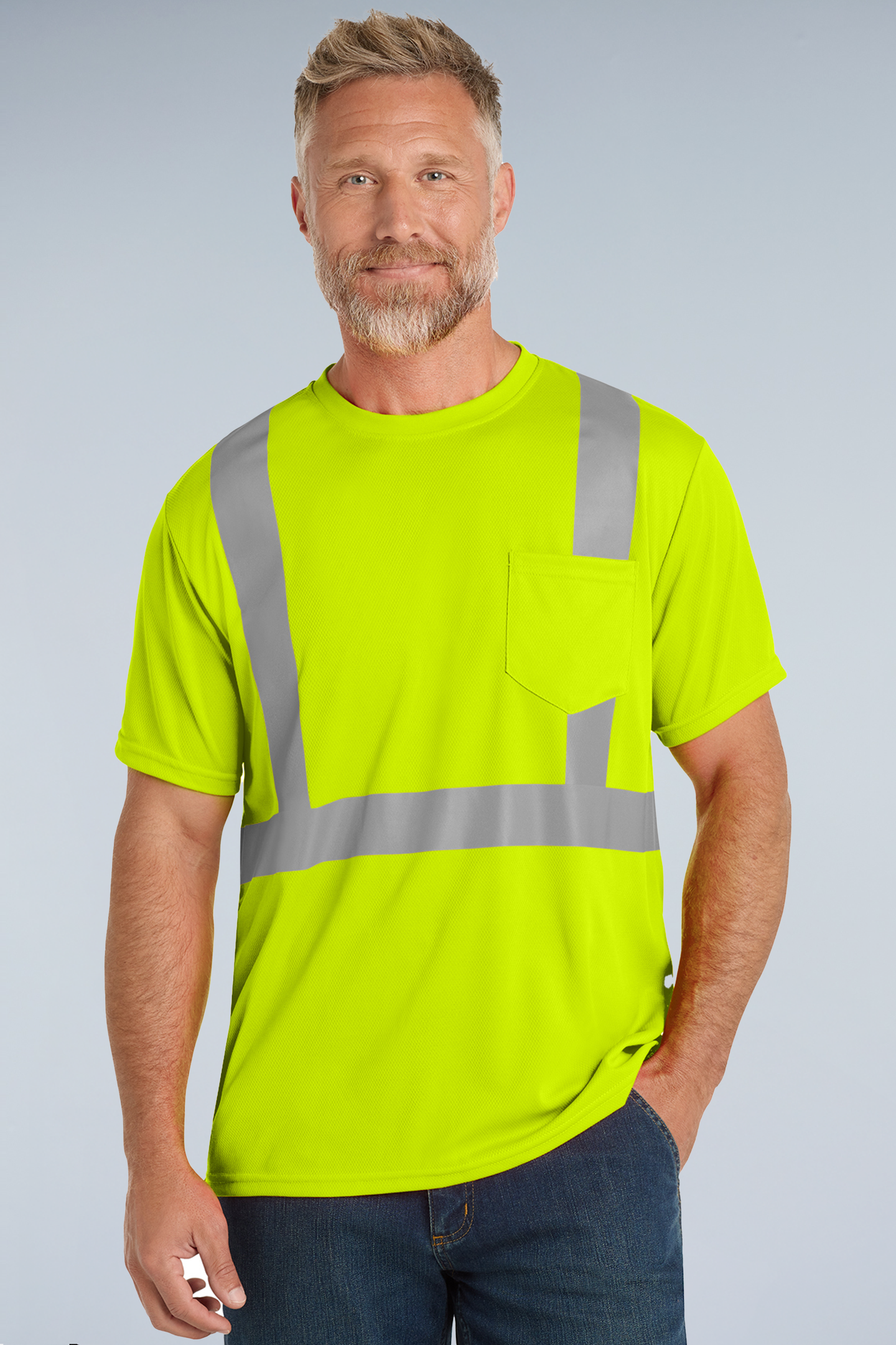 CornerStone® ANSI 107 Class 2 Mesh Tee | CS200