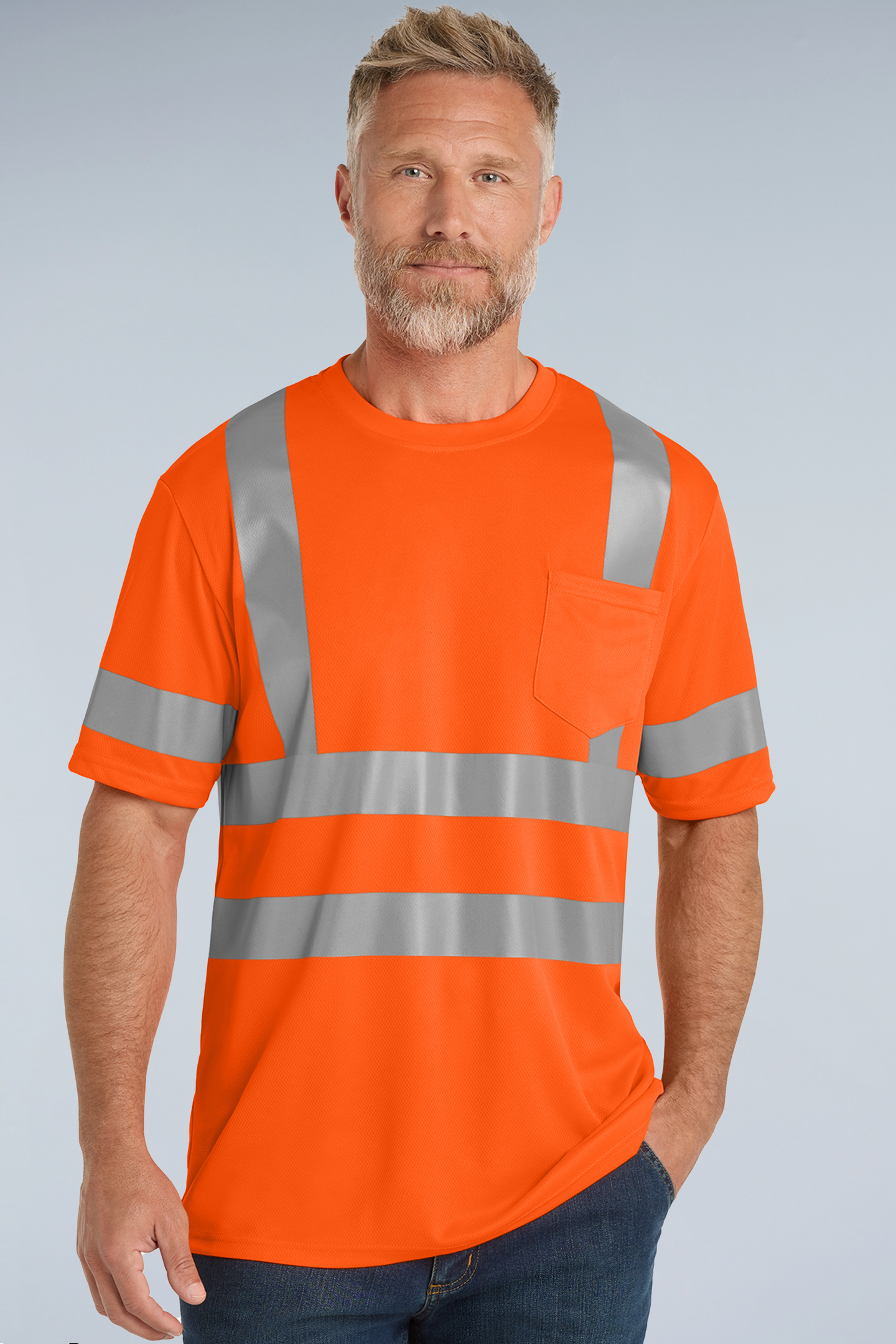 CornerStone® ANSI 107 Class 3 Mesh Tee | CS202