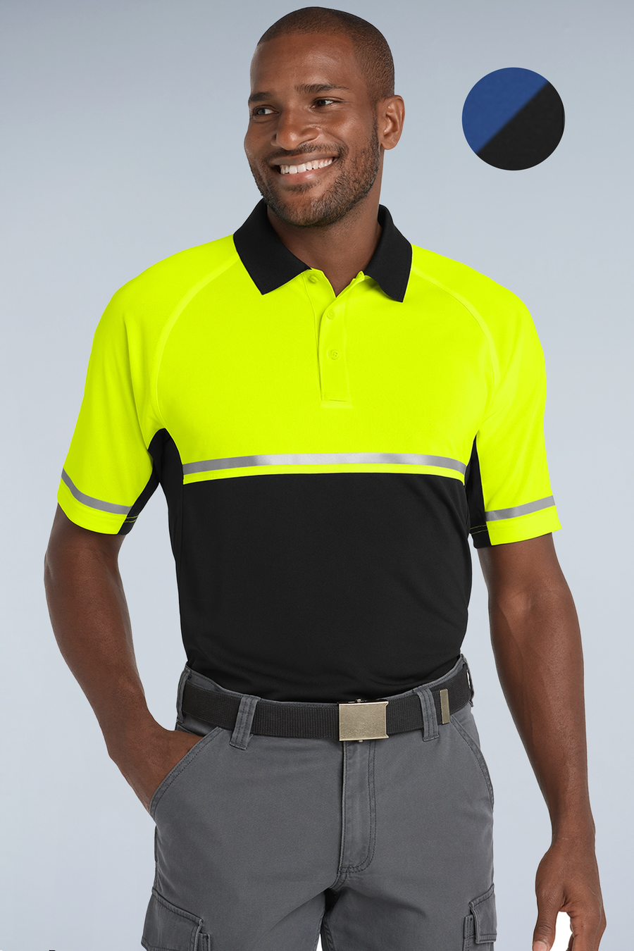CornerStone ® Select Lightweight Snag-Proof Enhanced Visibility Polo | CS423