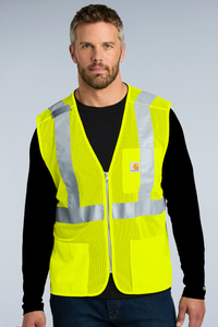 Carhartt® ANSI Class 2 Mesh Zip-Front Vest | CT106171
