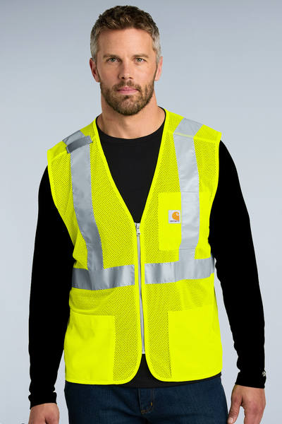 Carhartt® ANSI Class 2 Mesh Zip-Front Vest | CT106171