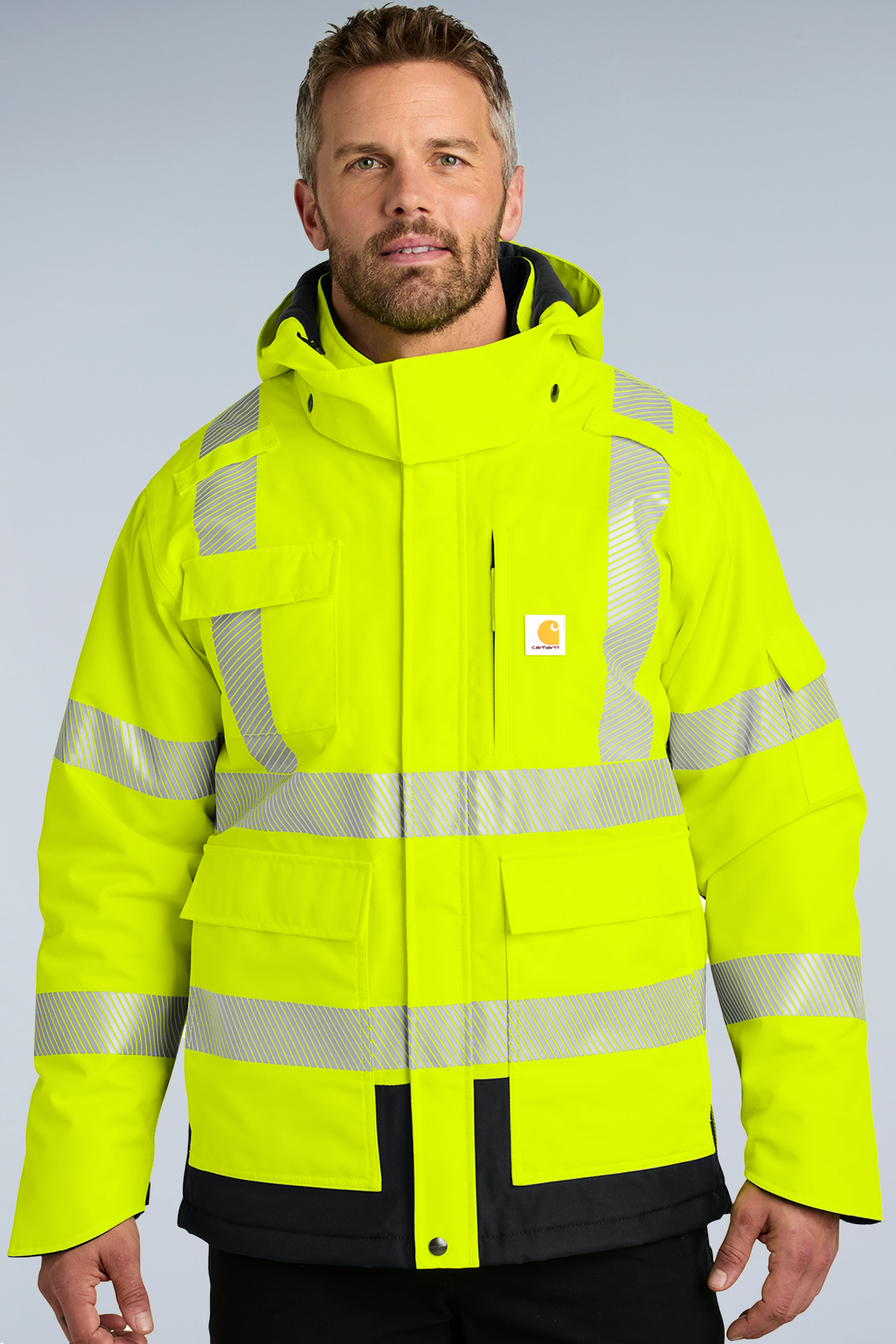 Carhartt® ANSI 107 Class 3 Waterproof Heavyweight Insulated Jacket | CT106694