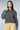 Women's Garment-Dyed Mid-Length Quarter-Zip Sweatshirt