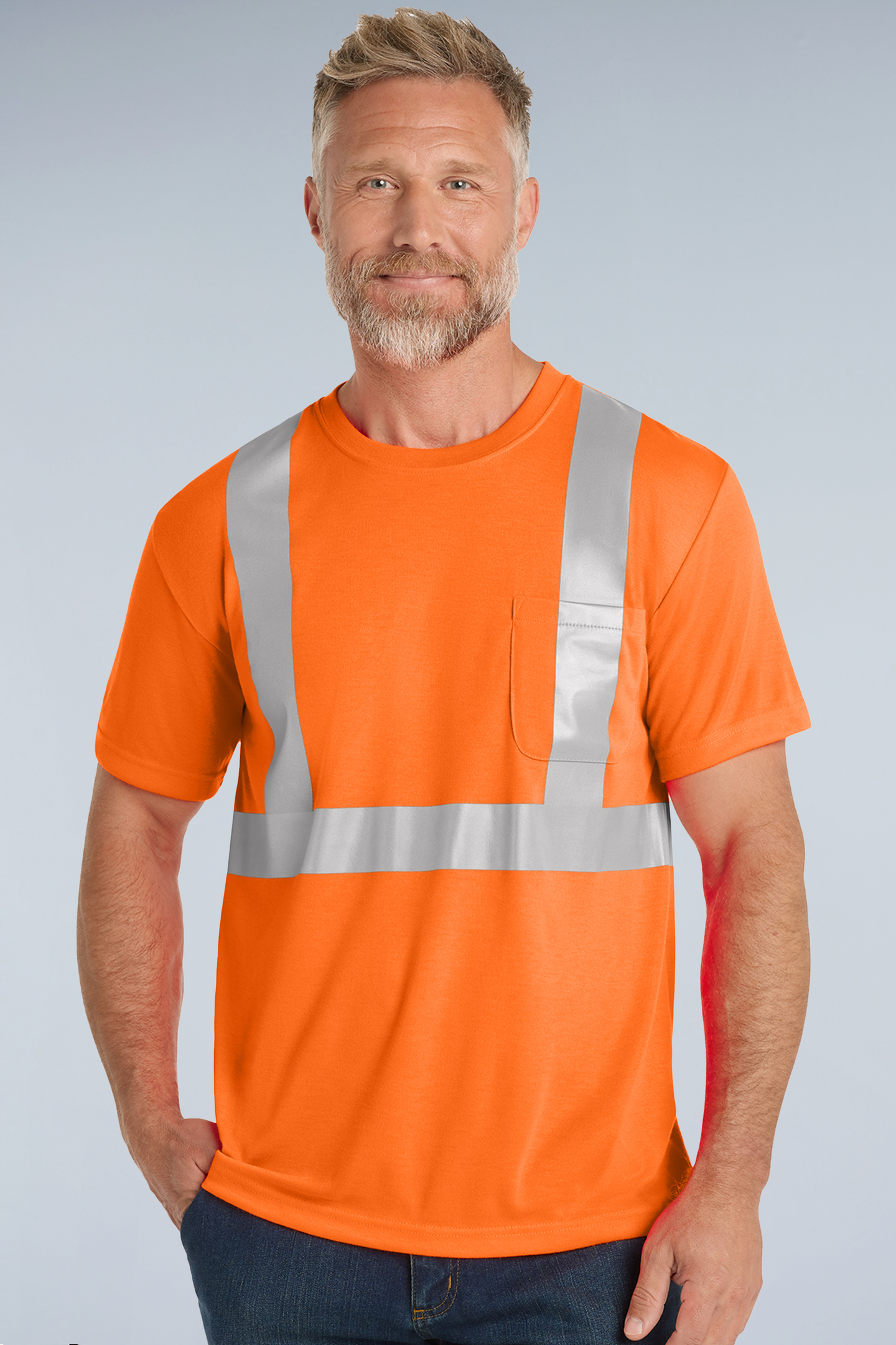 CornerStone® - ANSI 107 Class 2 Safety T-Shirt | CS401