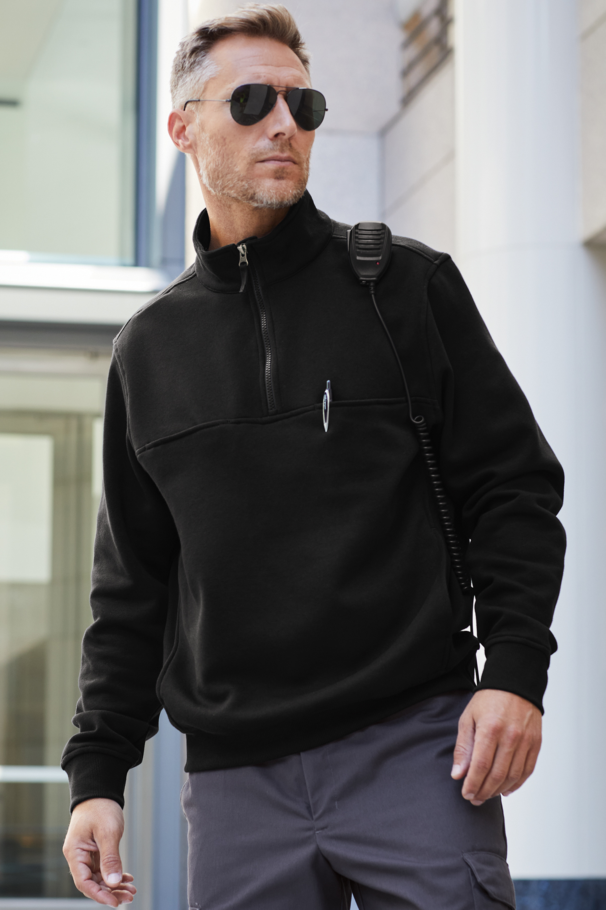 CornerStone® 1/2-Zip Job Shirt | CS626