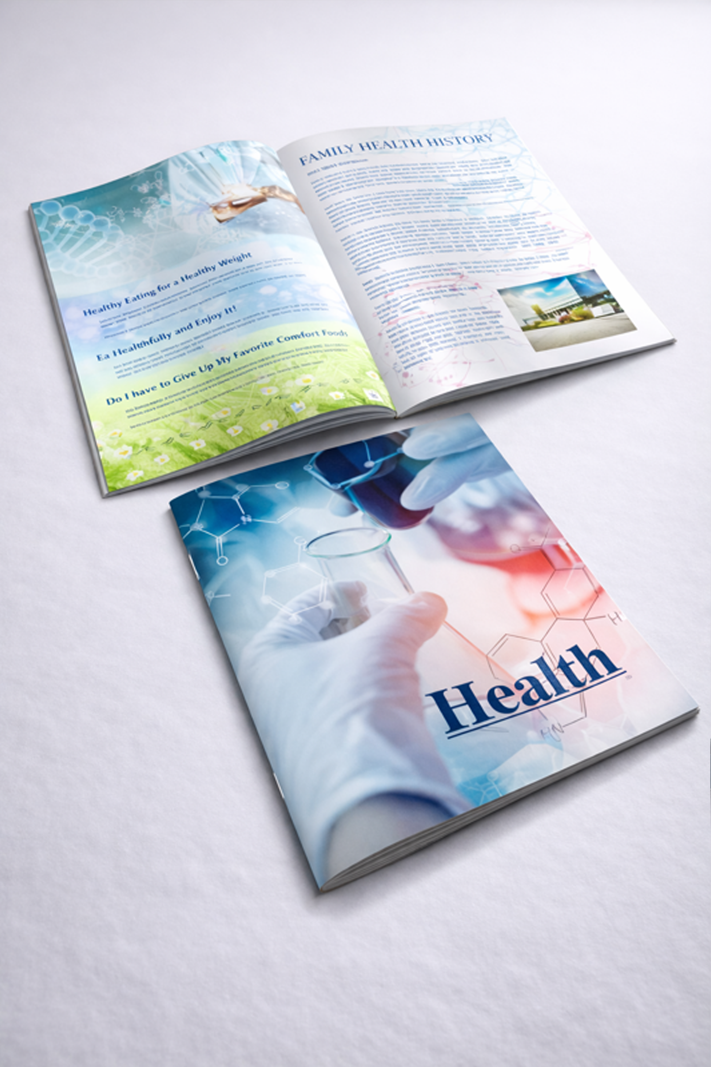 Dull Book with Satin AQ Booklets