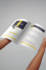 Gloss Cover Booklets with Aqueous Coating