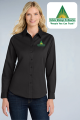 Delisle Walwyn St.Maarten - Port Authority ®  Women's Long Sleeve Easy Care Shirt.  L608