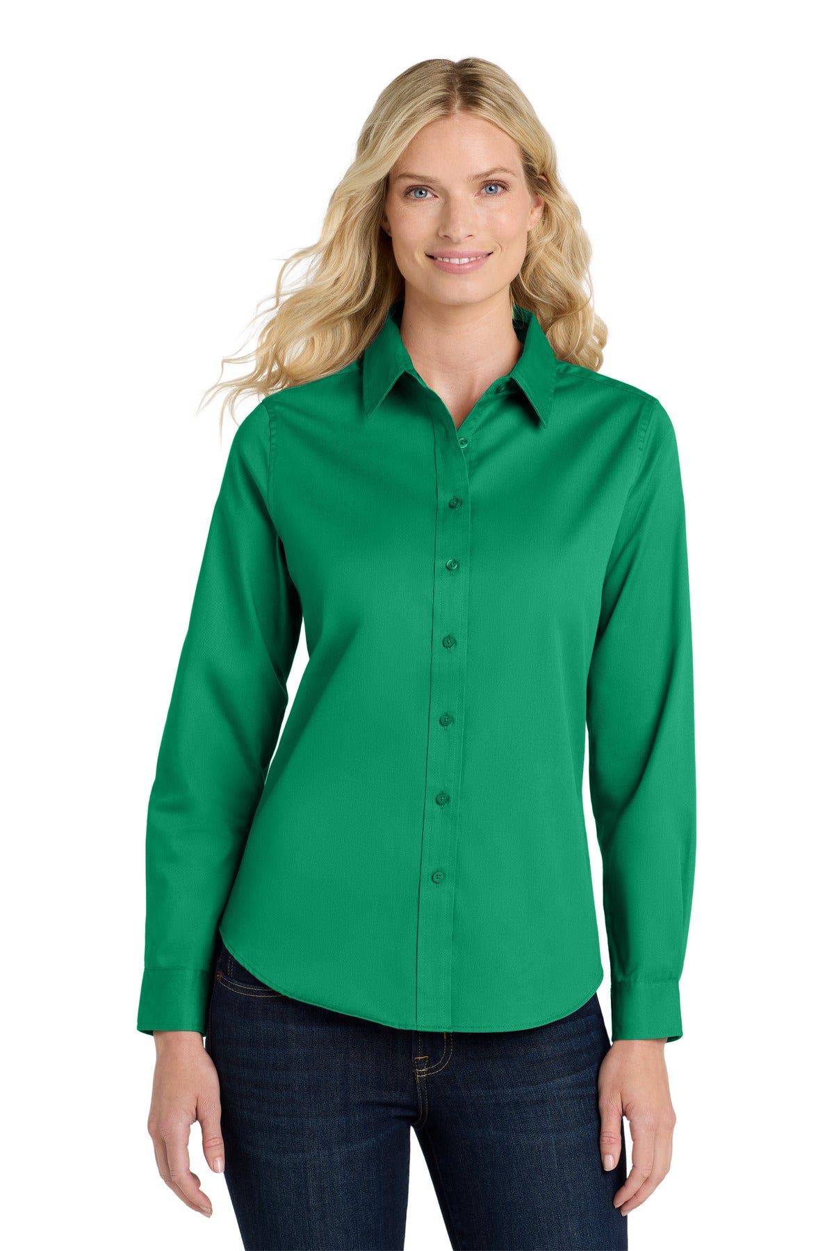 Port Authority ®  Women's Long Sleeve Easy Care Shirt.  L608