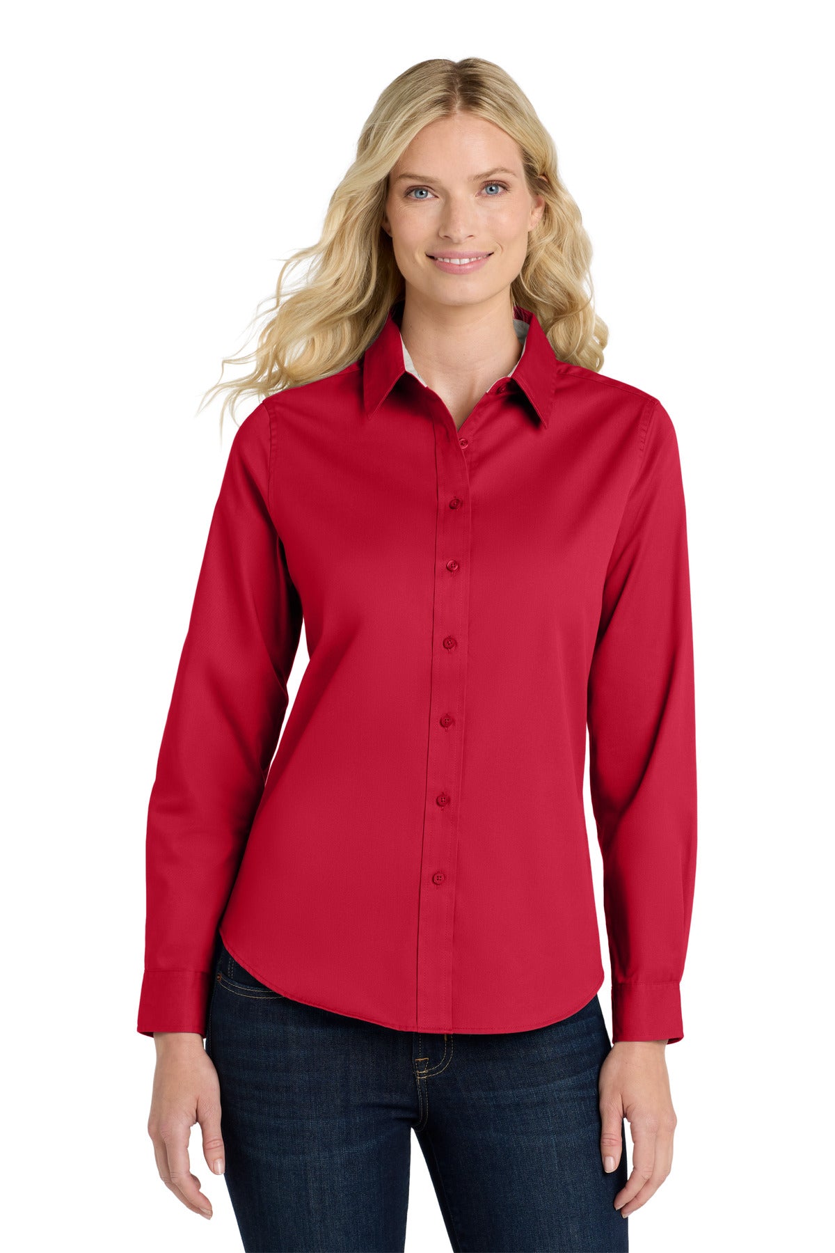 Port Authority ®  Women's Long Sleeve Easy Care Shirt.  L608