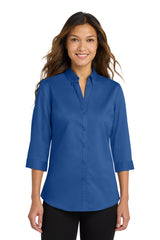 Port Authority ®  Women's 3/4-Sleeve SuperPro ™  Twill Shirt. L665