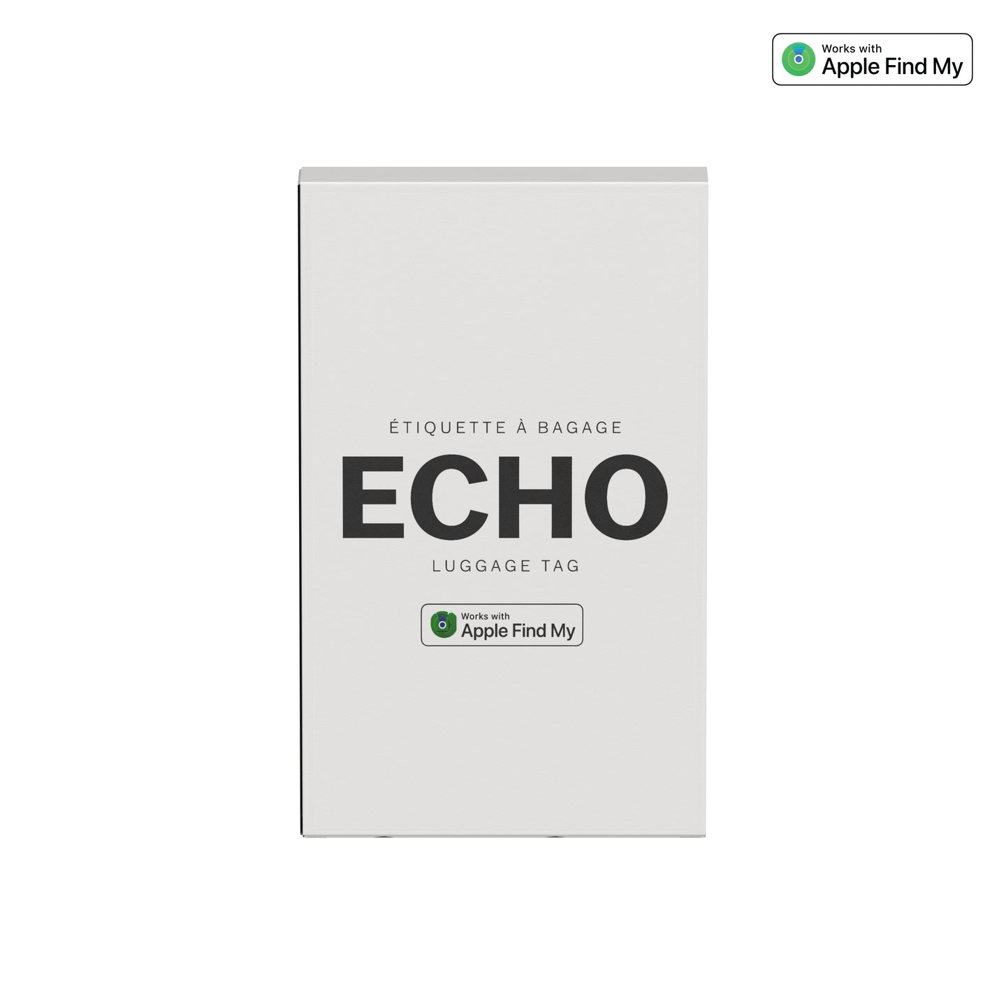 Echo Luggage Tag With Apple Find My