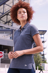 LNEA301 New Era® Women's Slub Twist Polo