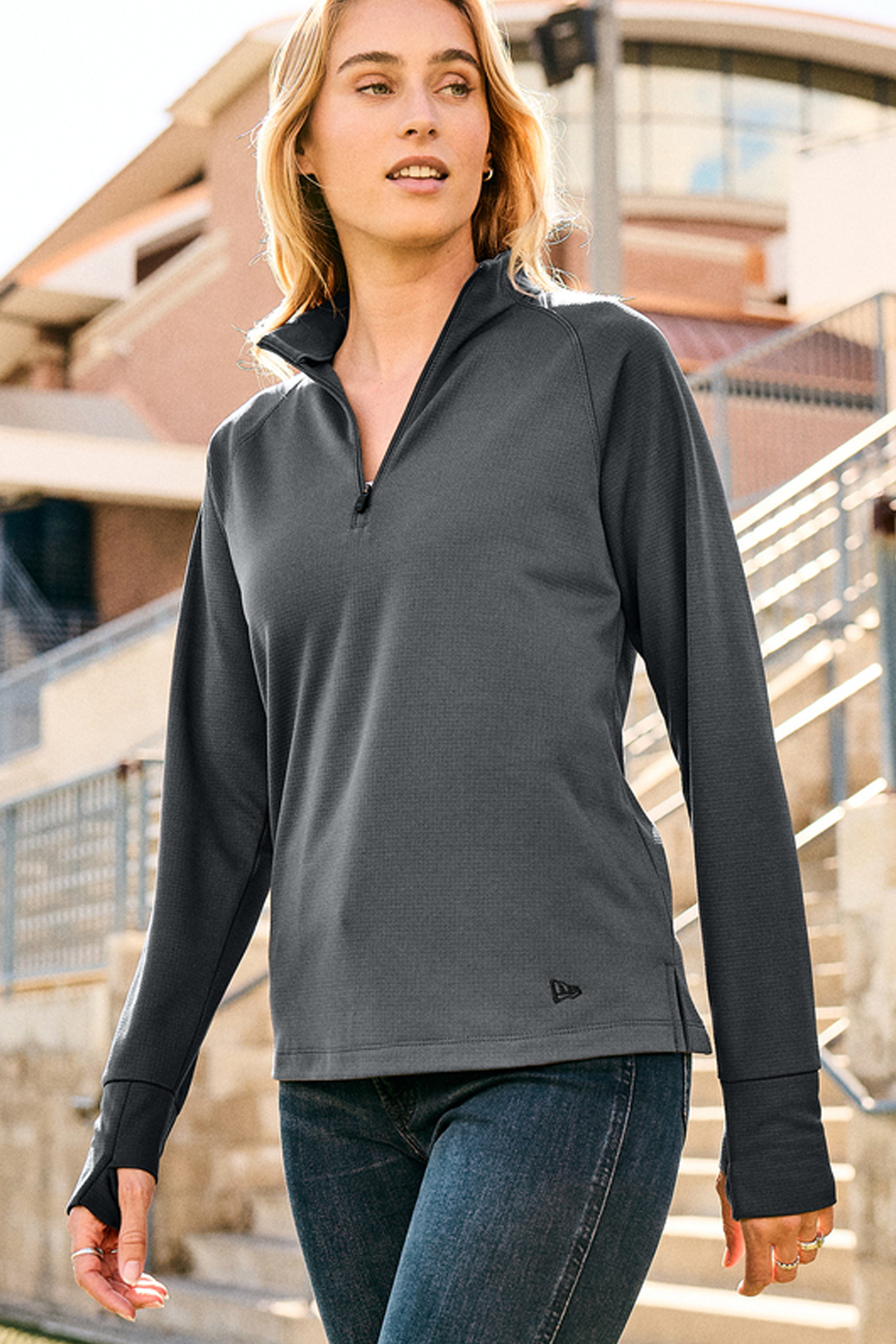 LNEA515 New Era® Women’s Stand Out 1/4-Zip