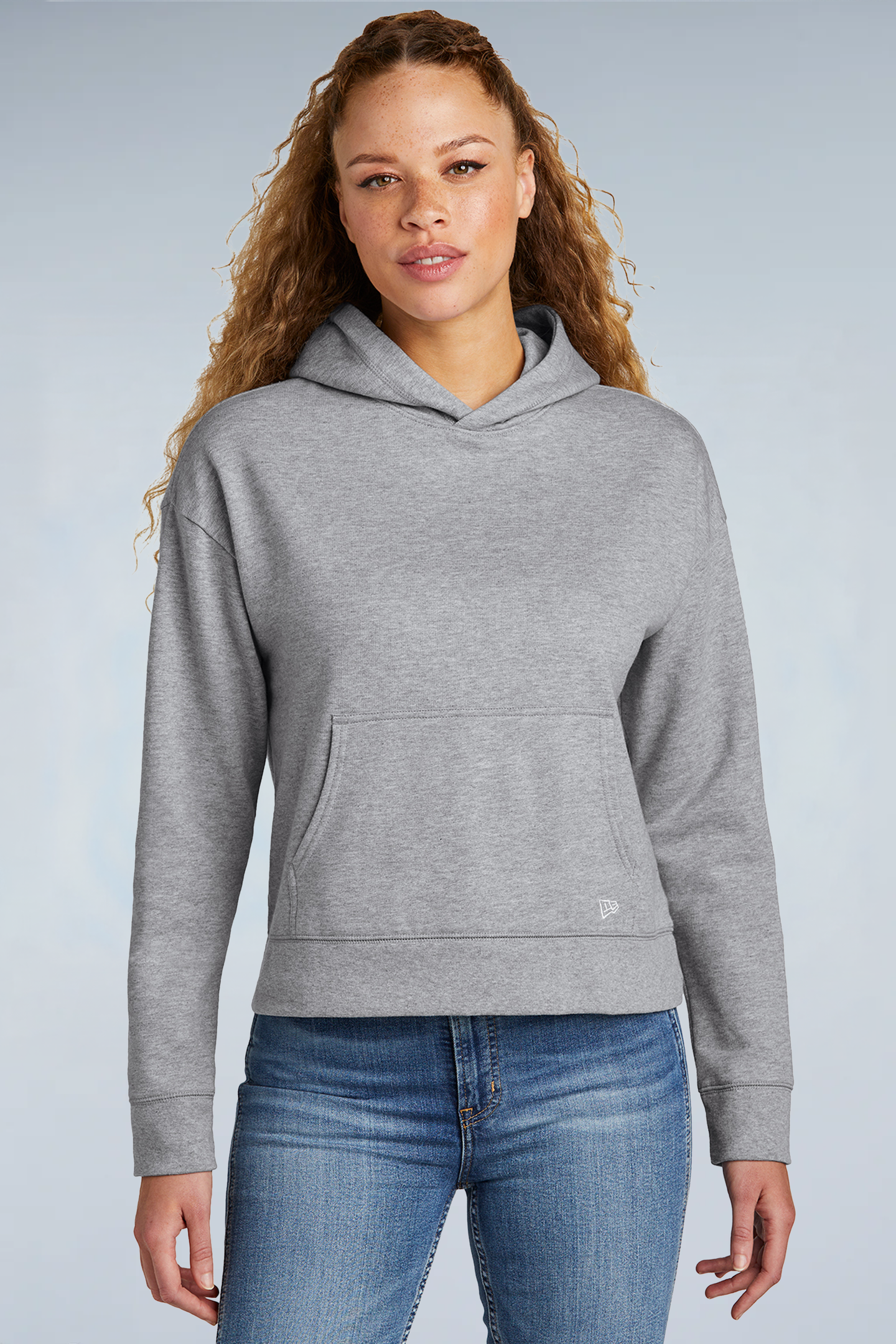 LNEA550 New Era® Women's Comeback Fleece Pullover Hoodie