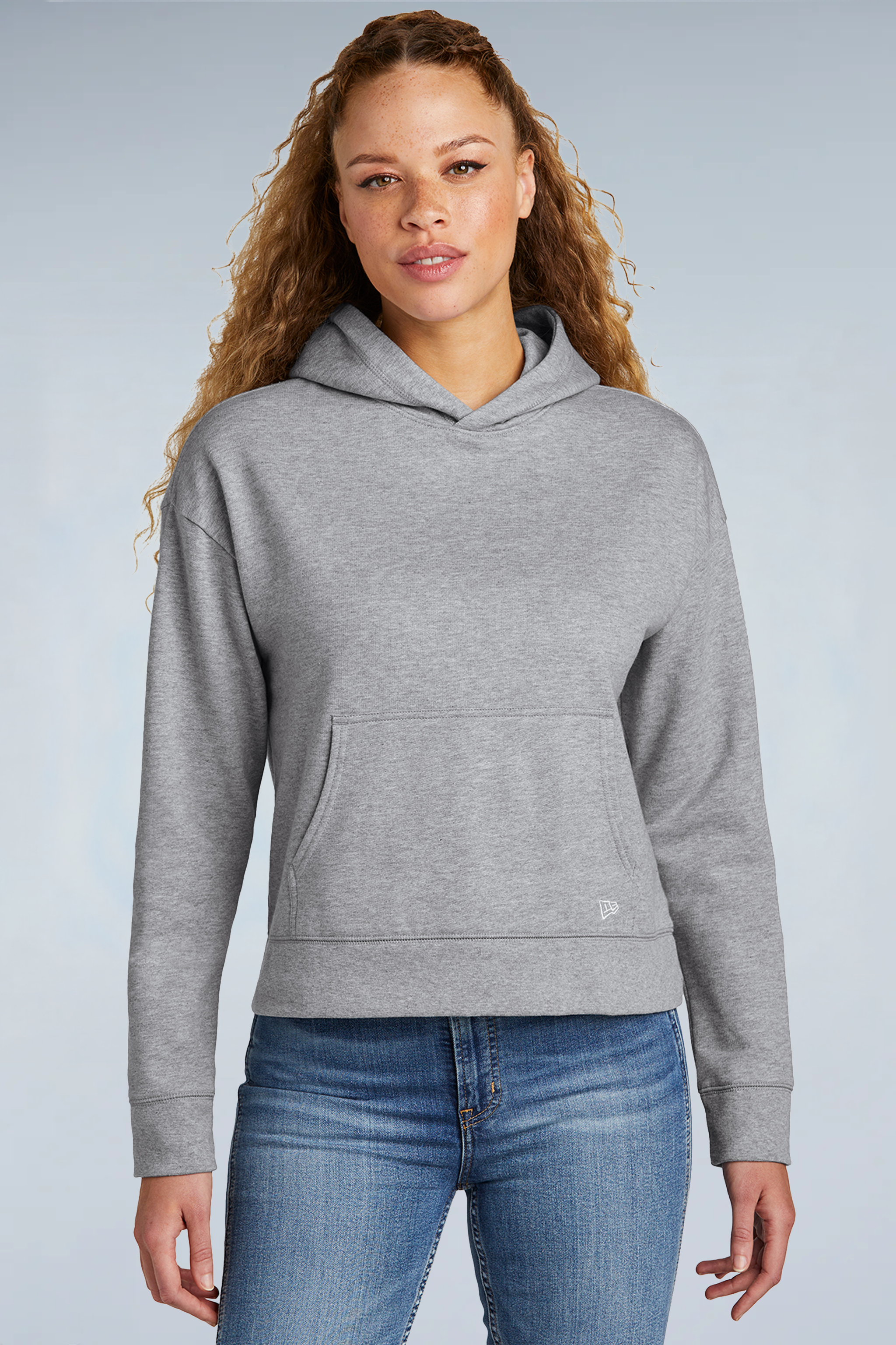 LNEA550 New Era® Women's Comeback Fleece Pullover Hoodie