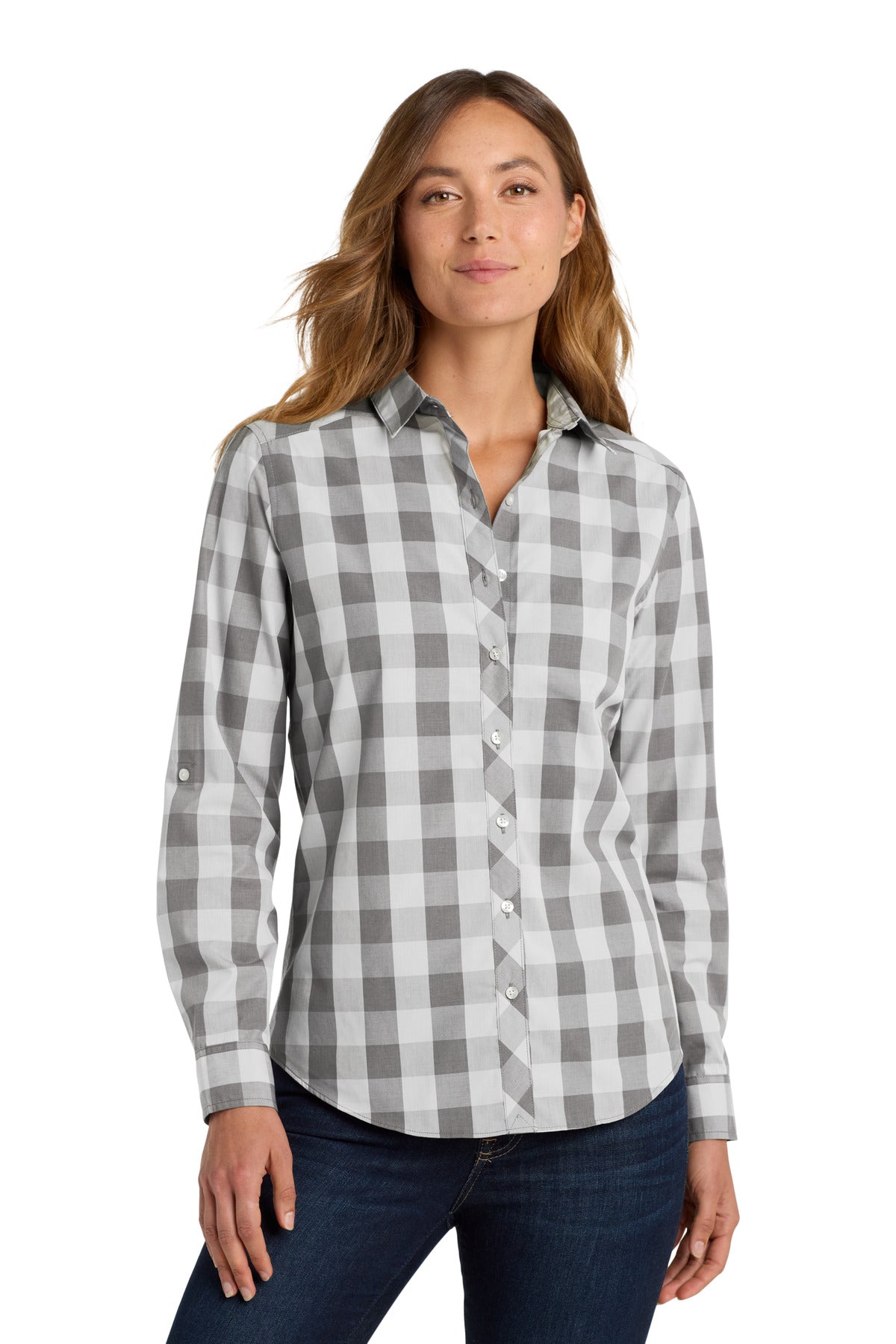 Port Authority ®  Women's Everyday Plaid Shirt. LW670