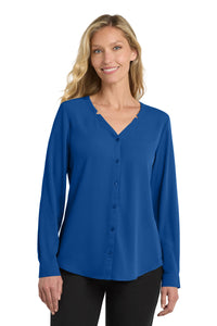 Port Authority ®  Women's Long Sleeve Button-Front Blouse. LW700