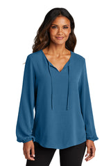 Port Authority ®  Women's Textured Crepe Blouse LW714