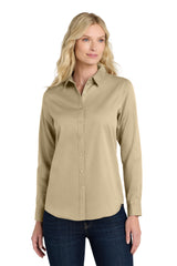 Port Authority ®  Women's Long Sleeve SuperPro React ™ Twill Shirt. LW808