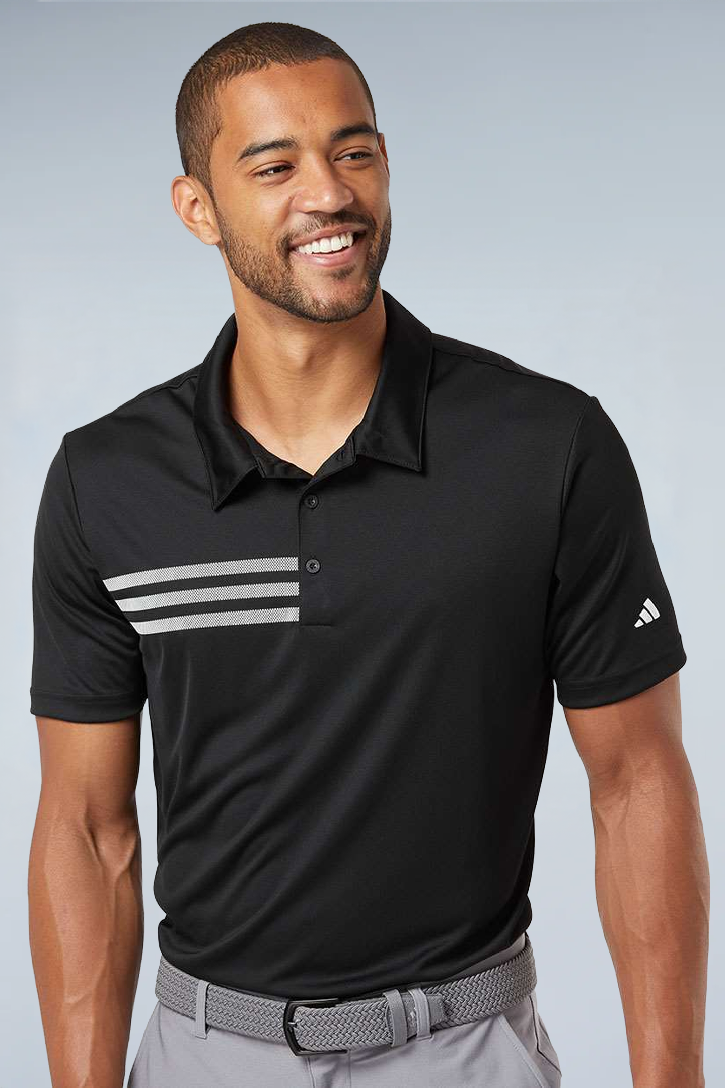 Adidas Men's 3-Stripes Chest Polo A324
