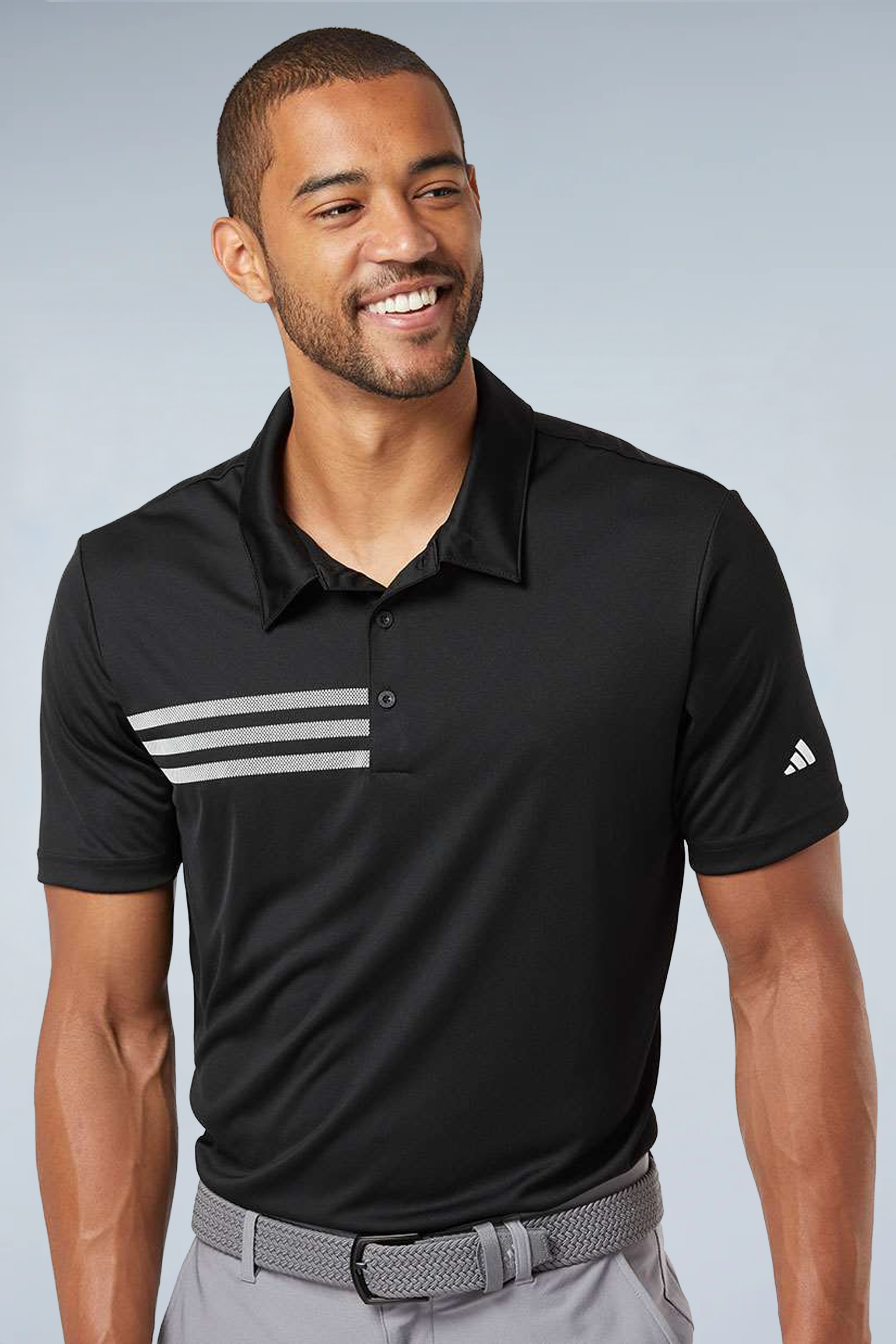 Adidas Men's 3-Stripes Chest Polo A324