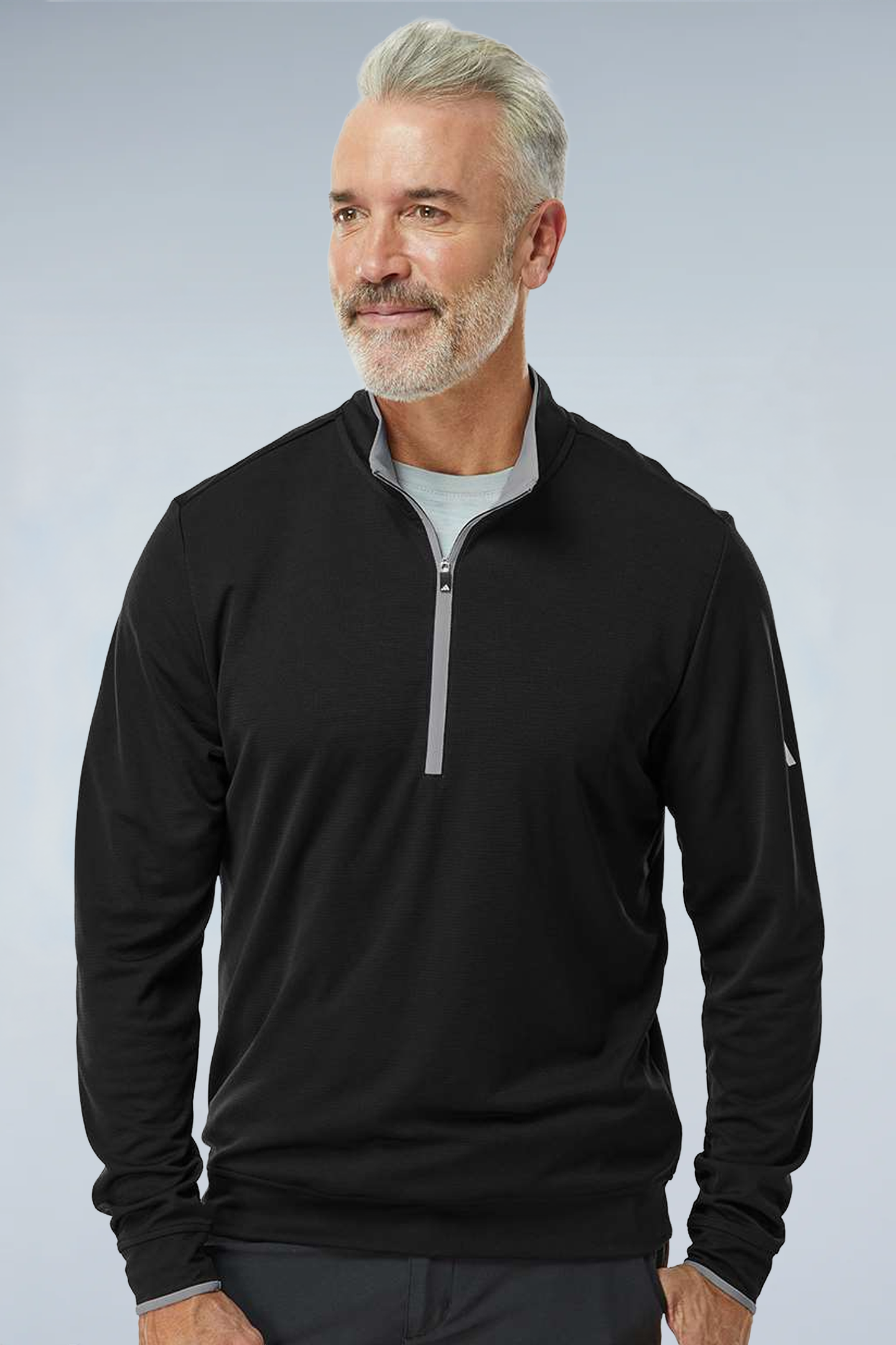 Adidas Men's Performance Lightweight Quarter-Zip Pullover A2002