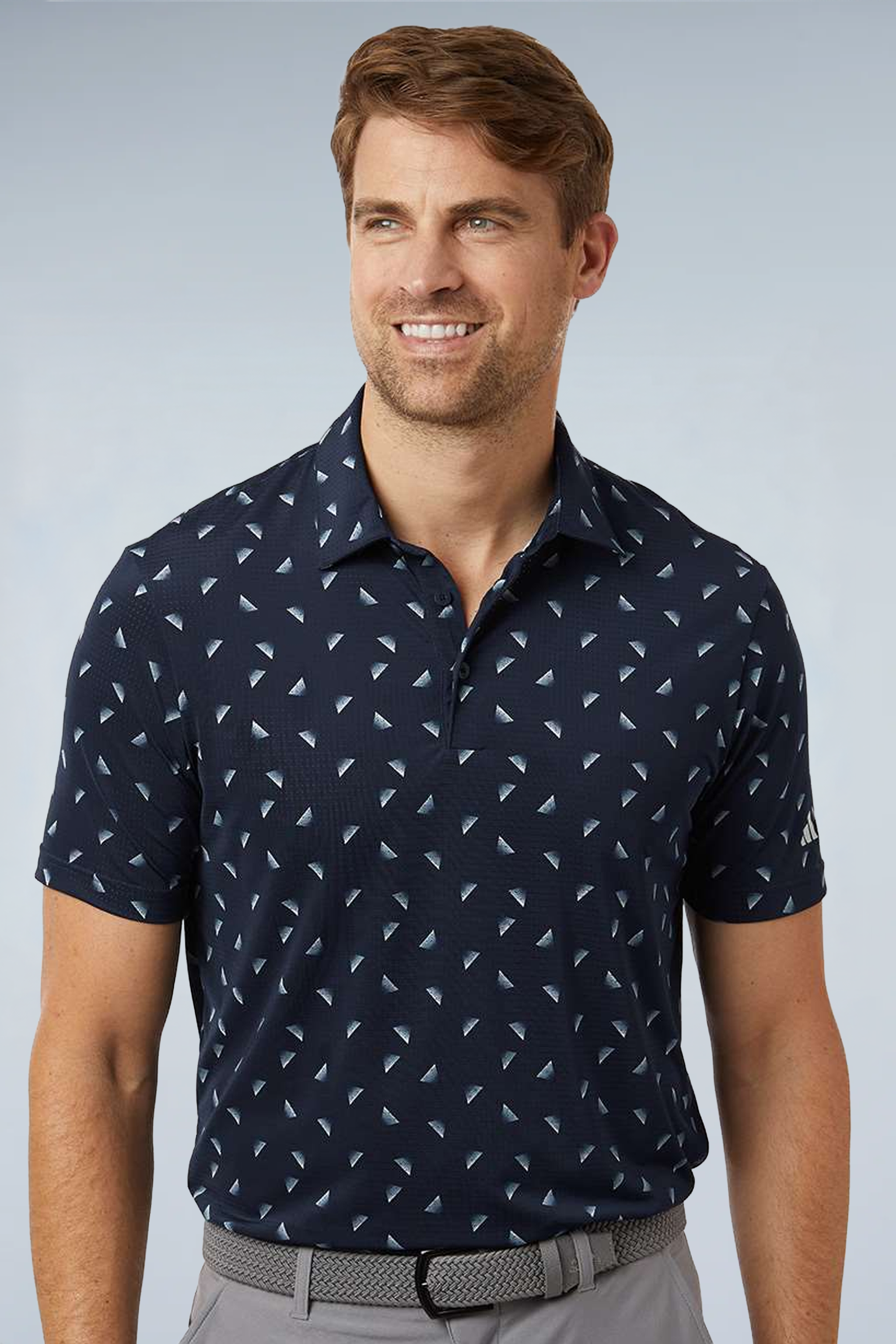 Adidas Men's Ultimate365 Mesh Print Polo A2012