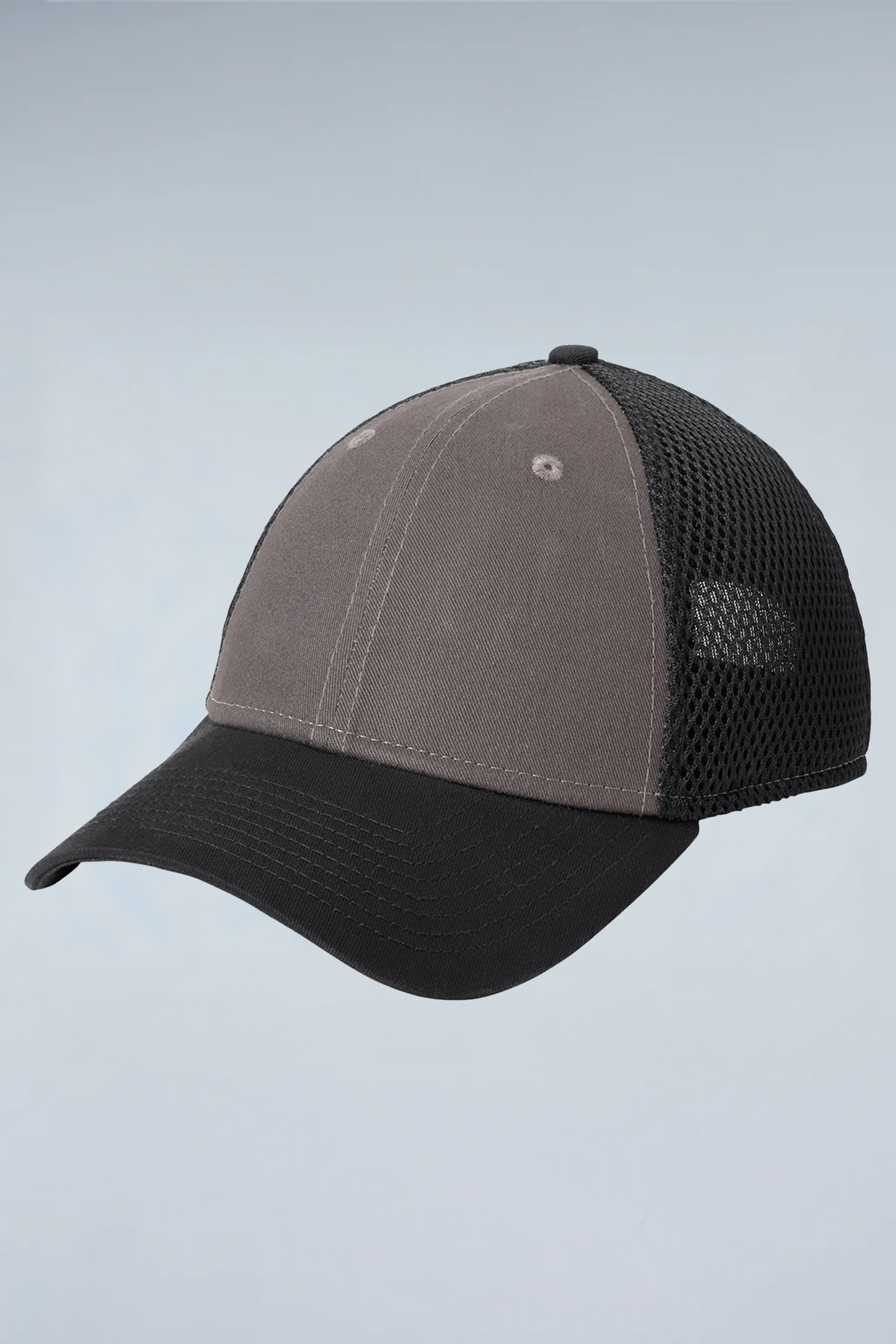 New Era® Snapback Contrast Front Mesh Cap | NE204