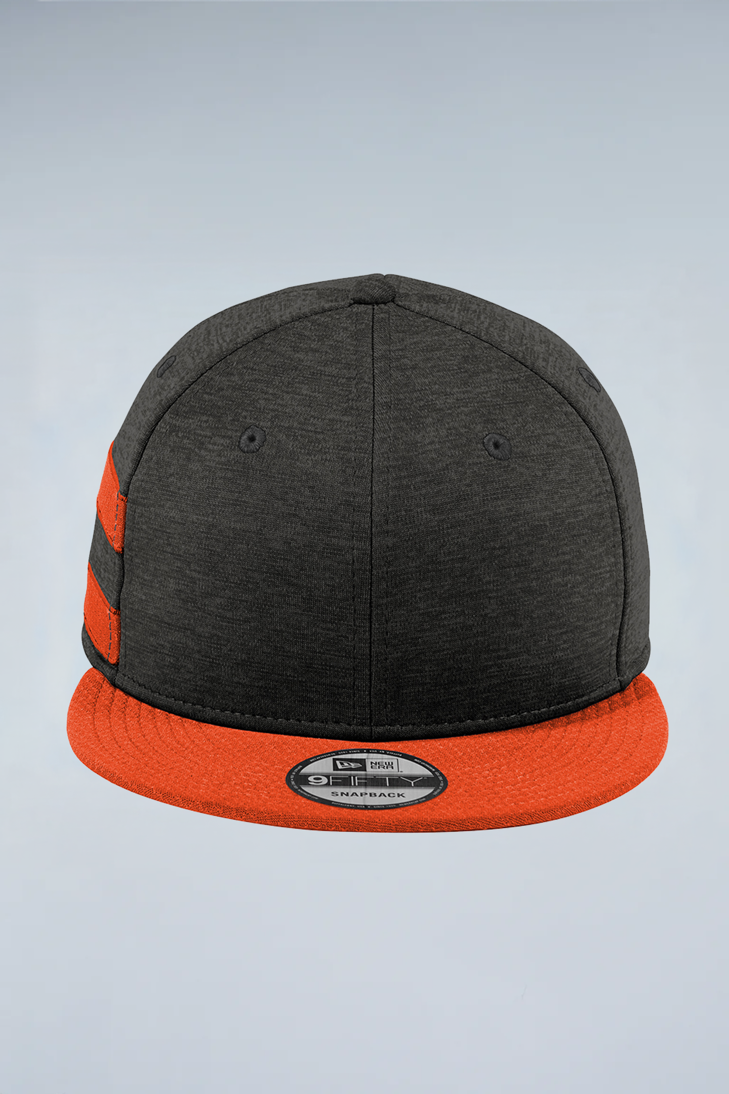 New Era® Shadow Heather Striped Flat Bill Snapback Cap | NE408