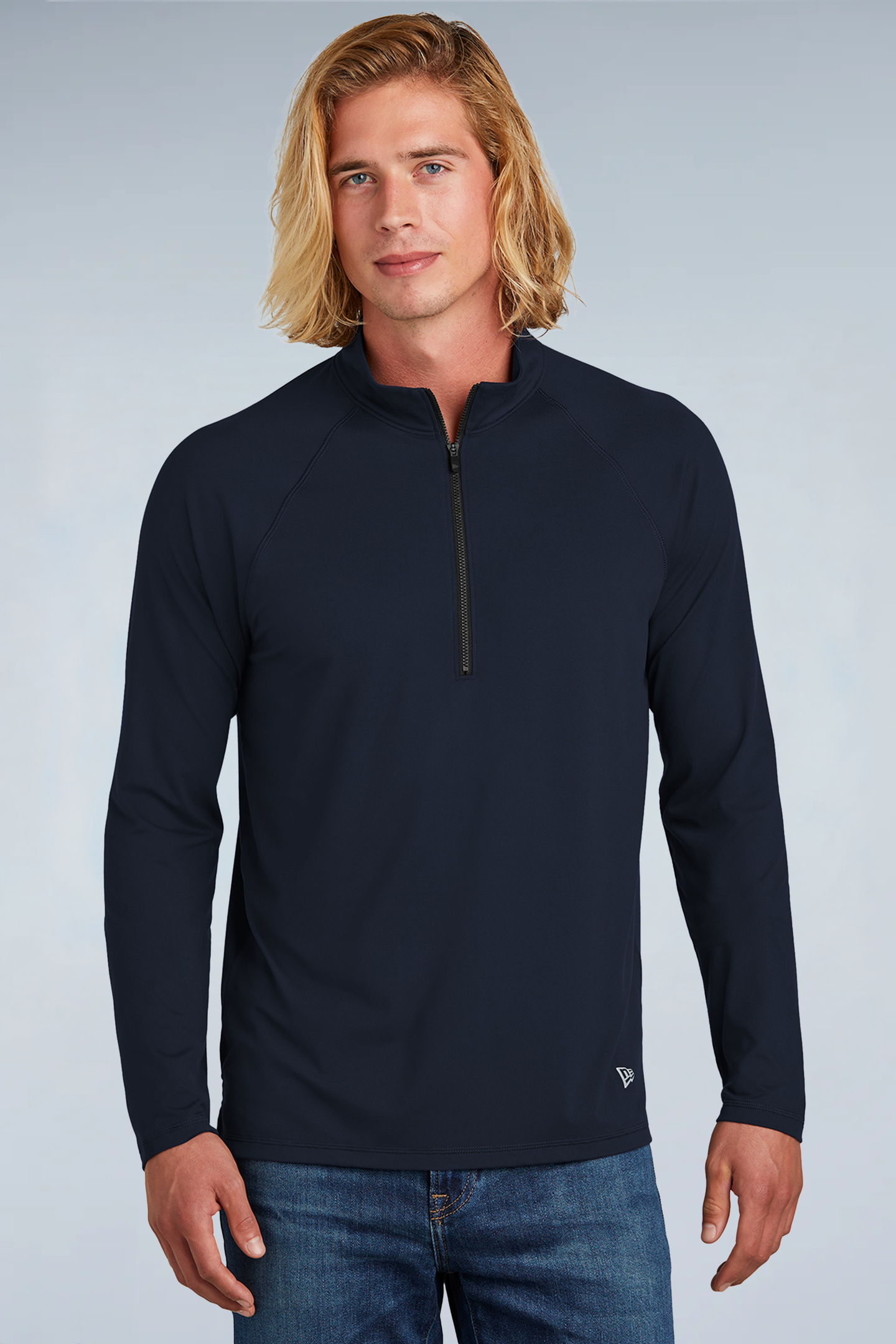 NEA228 New Era® Power 1/2-Zip