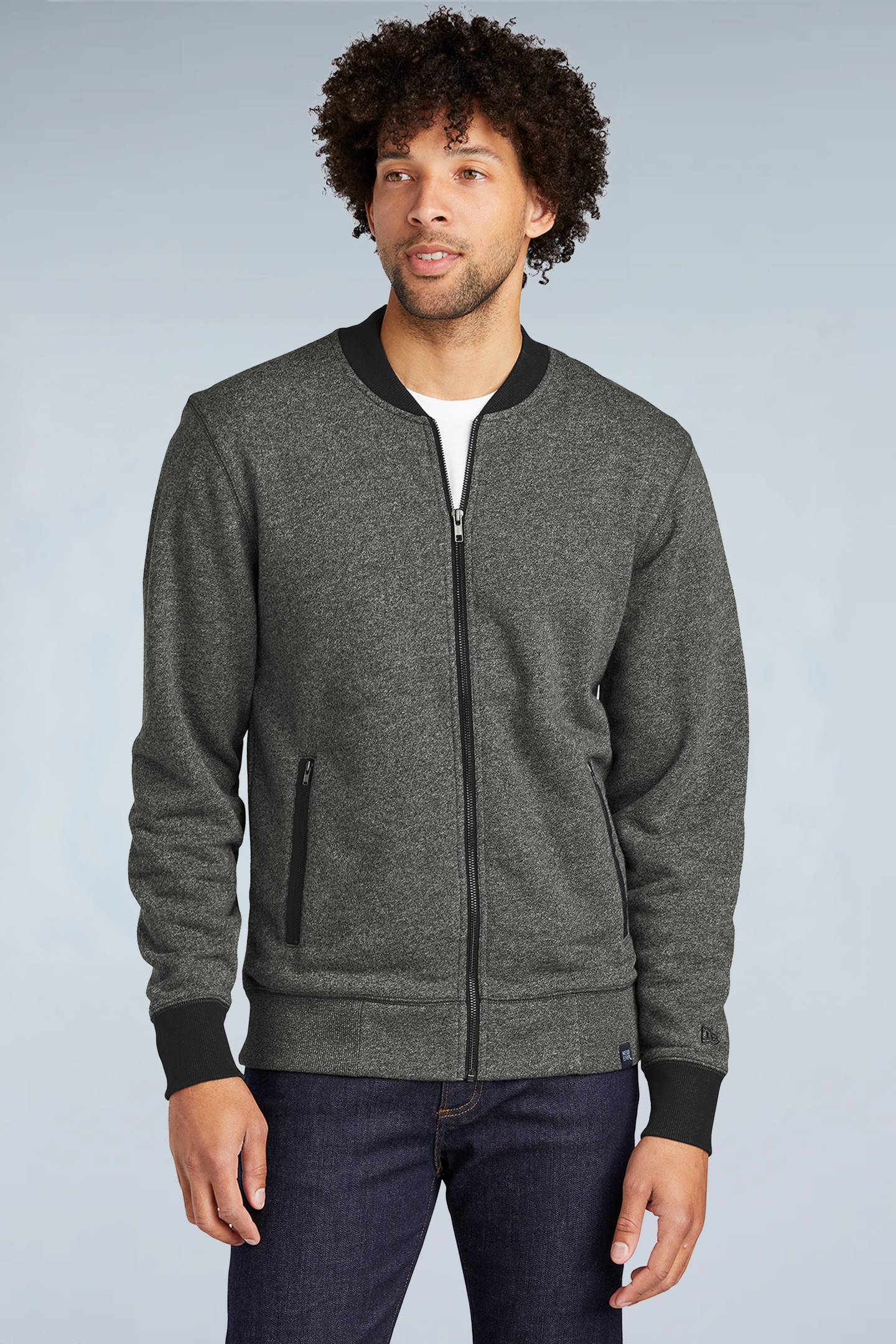 NEA503 New Era® French Terry Baseball Full-Zip