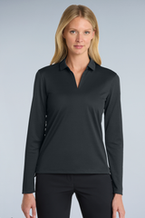 Nike Women's Dri-FIT Micro Pique 2.0 Long Sleeve Polo | NKDC2105
