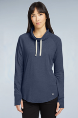 LNEA123 New Era® Women's Sueded Cotton Blend Cowl Tee