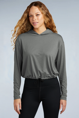 LNEA229 New Era® Women's Power Long Sleeve Hoodie