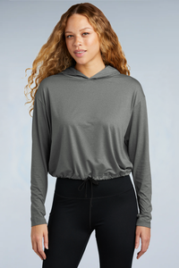 LNEA229 New Era® Women's Power Long Sleeve Hoodie