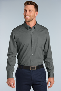 Port Authority ®  Long Sleeve Nailhead Easy Care Shirt W816