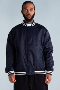 Shaka Wear Unisex Varsity Bomber Jacket - SHVBJ