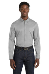 Port Authority ®  Long Sleeve SuperPro React ™  Twill Shirt. W808