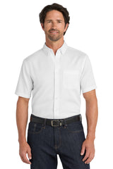Port Authority ®  Short Sleeve SuperPro React ™  Twill Shirt. W809