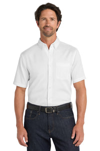 Port Authority ®  Short Sleeve SuperPro React ™  Twill Shirt. W809