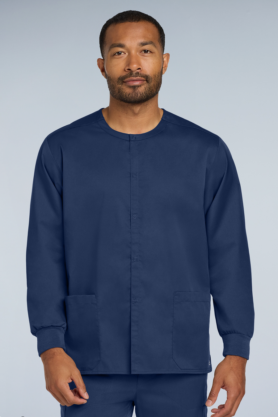 Wink® Unisex WorkFlex Snap-Front Scrub Jacket | WW3080