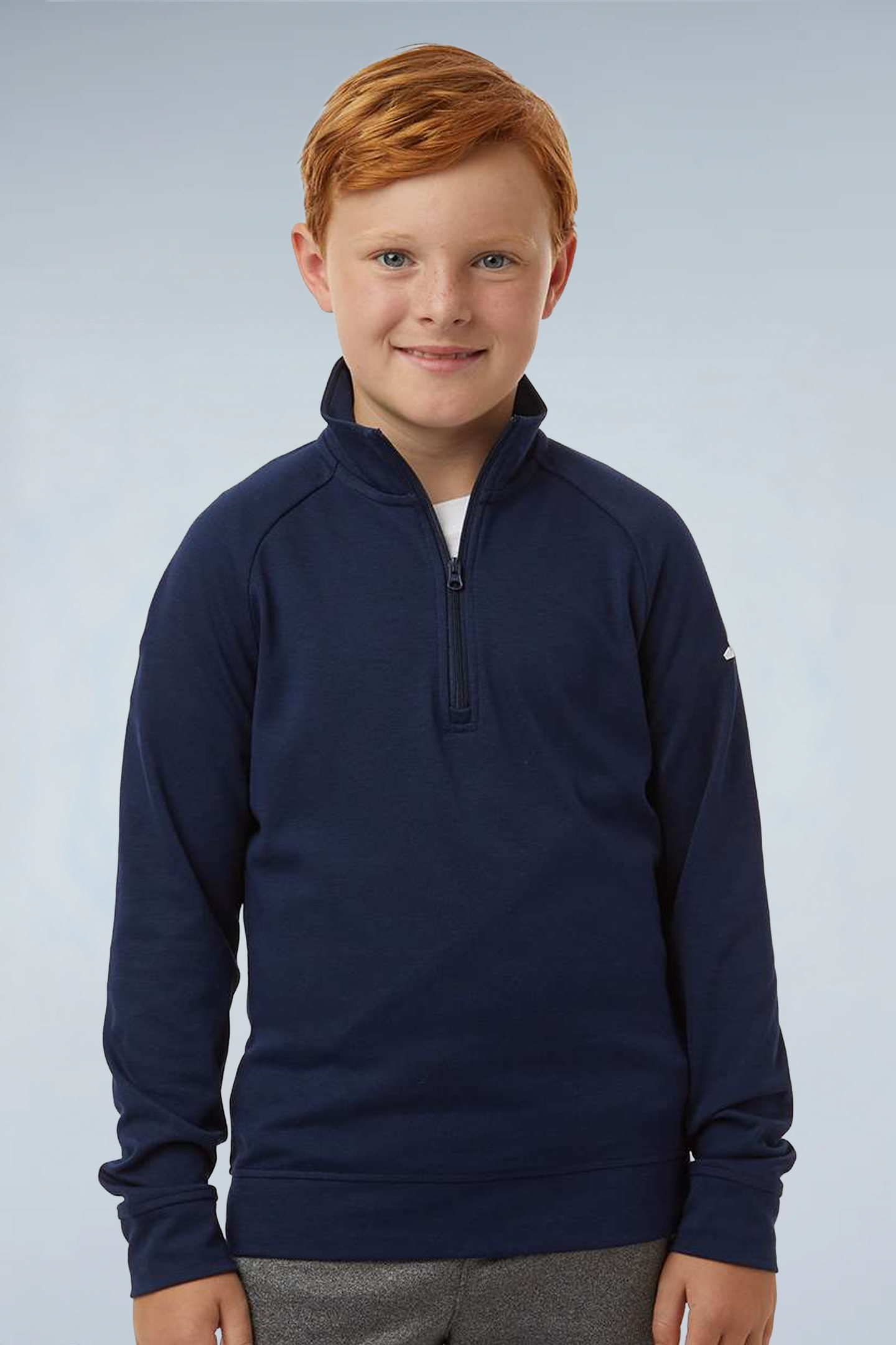 Adidas Youth Performance Quarter-Zip Pullover A4001